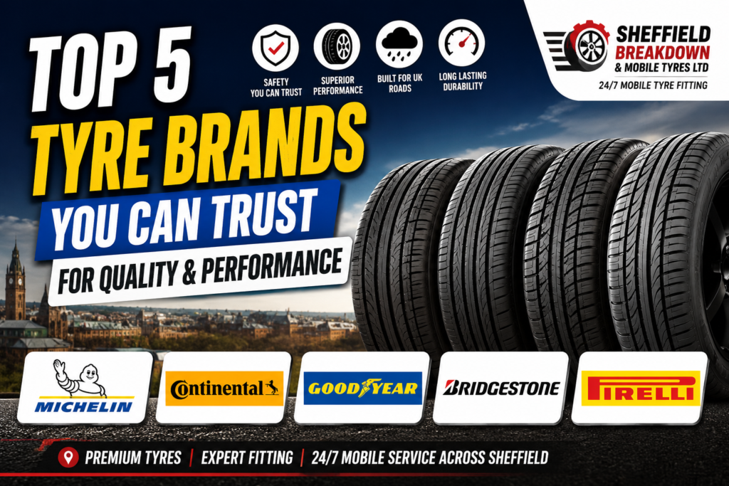 Top 5 Tyre Brands You Can Trust for Quality & Performance