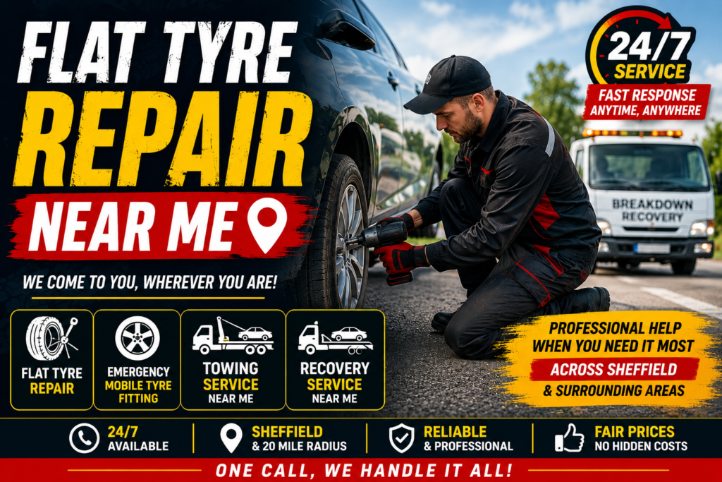 emergency mobile tyre fitting