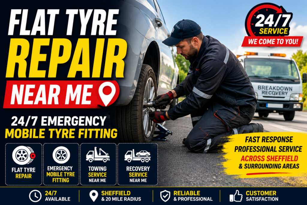 Flat Tyre Repair Near Me