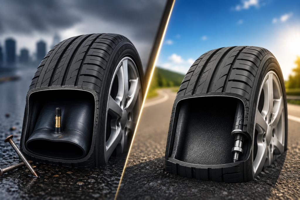 tyre is best, tube or tubeless