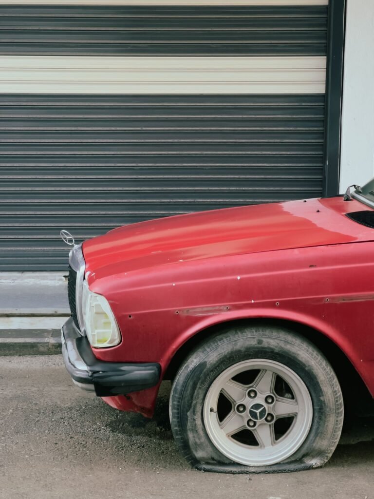 Flat Tyre Help